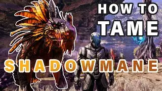 How to Tame a SHADOWMANE with Fish Basket ► Ark Genesis 2