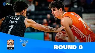 Santos is the KEY-MAN for Ulm to edge Trento!| Round 6 Highlights | 2024-25 BKT EuroCup