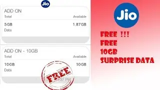 JIO HOLI OFFER FREE SURPRISE DATA|GET JIO FREE ADD ON FREE!