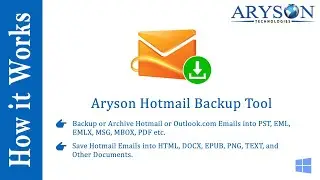 Hotmail Backup Tool - Backup Messages or Emails from Hotmail or Outlook.com