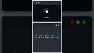 Amazing Preloader Animation With CSS 🔥🔥🔥 #shorts