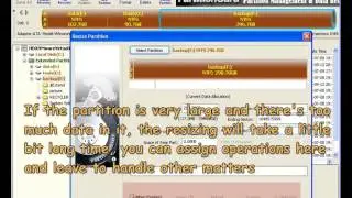 resize partition without data loss