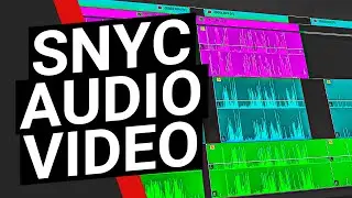 How to synchronize Audio and Video in seconds! STOP WASTING YOUR TIME!