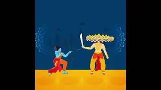 2024 Happy Dussehra - Free To Use -  Ram- ravan - Dusshera Festival - For Special One - Ram Ravan