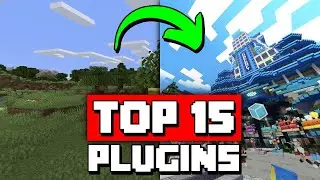 👉 TOP 15 PLUGINS para TU SERVER de MINECRAFT