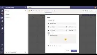 Create a shared calendar in Microsoft Teams (Free)