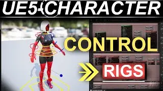 Unreal-5: Create Character Control Rigs (In 2 MINUTES!!)