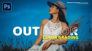 Photoshop Tutorial: How to Outdoor Photo Colour Grading Photoshop। Color Gradient Photoshop Tutorial