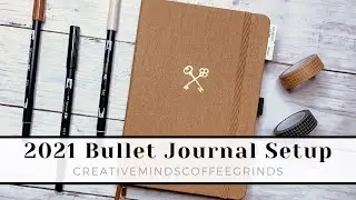 2021 BULLET JOURNAL SETUP || Archer & Olive Unboxing