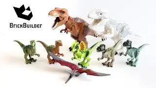 Lego Jurassic World ALL Dinos - Lego Speed Build for Collectors