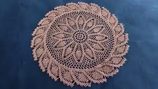 Serwetka "Helenka" 50cm średnicy - Szydełko [Odcinek 2/2]