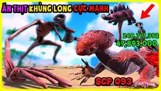 ARK MOD SCP #8 MÌNH THU PHỤC QUÁI VẬT ĐẦU LOA VỚI SKILL ĂN THỊT KHỦNG LONG CỰC MẠNH - TÝ TIỀN TỈ