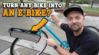 Turn Any Bike Into An E-Bike | CLIP Friction Drive Unboxing and Review