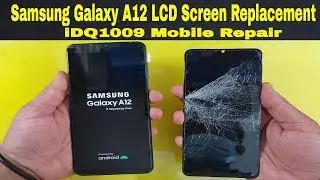 Samsung Galaxy A12 LCD Screen Replacement idq1009.official