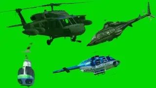 Green Screen Helicopter Effects || No  Copyright || Use Youtube Videos