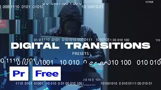 FREE Premiere Pro Presets - Digital Transitions 3