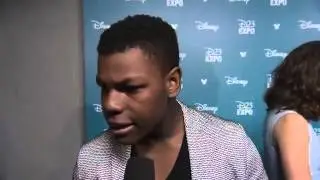 Star Wars The Force Awakens John Boyega D23 Expo 2015 Interview