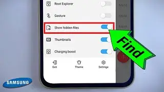 How to find hidden apps on samsung? All Model