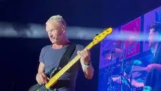 STING "Walking on the moon" Francofolies 10 07 24