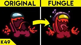 Among Us🍄THE FUNGLE🍄Hide n Seek Trailer vs Original (new map 5)