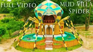 Building Luxury Dream House Spider Shape and pool in Jungle