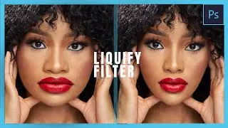 How to use liquify filter in photoshop