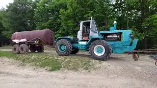 трактор т150,  бочка мжт 10😁