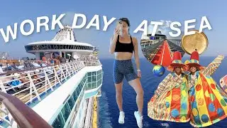 ABOARD WITH JORD: what a sea day is actually like for a Royal Caribbean cruise ship crew member🛳️