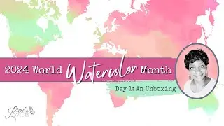 WORLD WATERCOLOR Month Is Here! | Day 1 | Livie's Lovelies