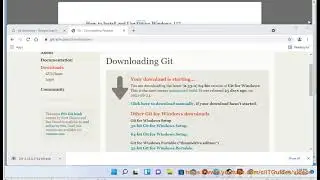 Install & Use Git on Windows 11