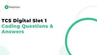 Solving TCS Digital Coding Questions (Slot 1)