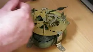 Adjusting the snail on my first-ever clock repair