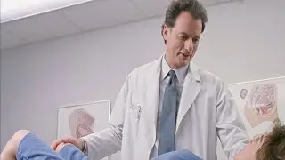 Woman was just having a labor checkup and the doctor took off his gloves.