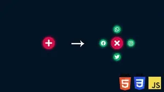 How to Create Floating Social Media Icons | HTML,CSS & JavaScript