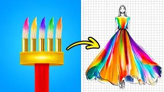 BEST ART HACKS and DRAWING TECHNIQUES FOR BEGINNERS