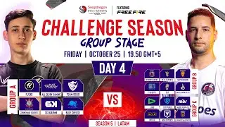 Free Fire Challenge Season Day 4 | Season 5 | LATAM