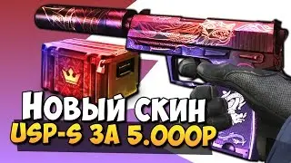 НОВЫЙ СКИН ПИСТОЛЕТА USP-S ЗА 5.000 РУБЛЕЙ В CS:GO