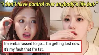 Yunjin & Sakura's response to fans' comments about losing weight