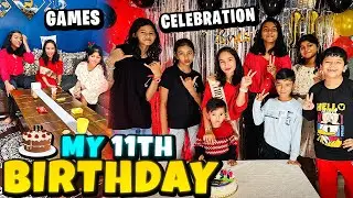 My Epic 11th Birthday Vlog! 🎂 Fun Games, Truth or Dare & Dance Challenges! 🕺💃