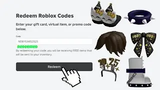 NEW ROBLOX PROMO CODES FOR NEW YEARS 2025!!! | Roblox Promo Codes