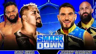 WWE SmackDown Solo Sikoa vs Johnny Gargano Full Match WWE SmackDown 30 August 2024 Highlights