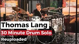 Thomas Lang's Monster 30 Minute Drum Solo [REUPLOADED] | Drumtrainer Online