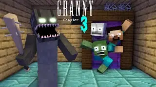 GRANNY 3 THE FINAL CHAPTER - Minecraft Animation