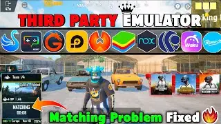 🔧How To Fix Third-Party-Emulator Matchmaking Problem in Pubg Mobile I MEMU,NOX,PHOENIX-OS,LD-PLAYER✅