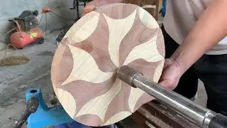 Woodturning - Make a 3D Twisted Disc