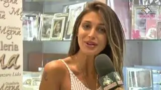 Cristina Buccino tra i gioielli di Catanzaro