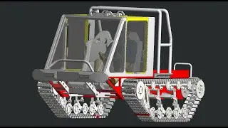 Mini RipSaw Tank Build/Design. Fusion 360, 3ddesign , SolidWorks CAD, CNC, Mechanical Mechanism