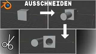 Objekte Ausschneiden | Blender Tutorial Deutsch