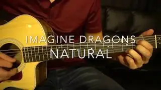 Natural // Imagine Dragons // Easy Guitar Lesson (W/Tabs!)