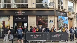 FINAL FANTASY XIV: Pop-up Store Paris - Recap